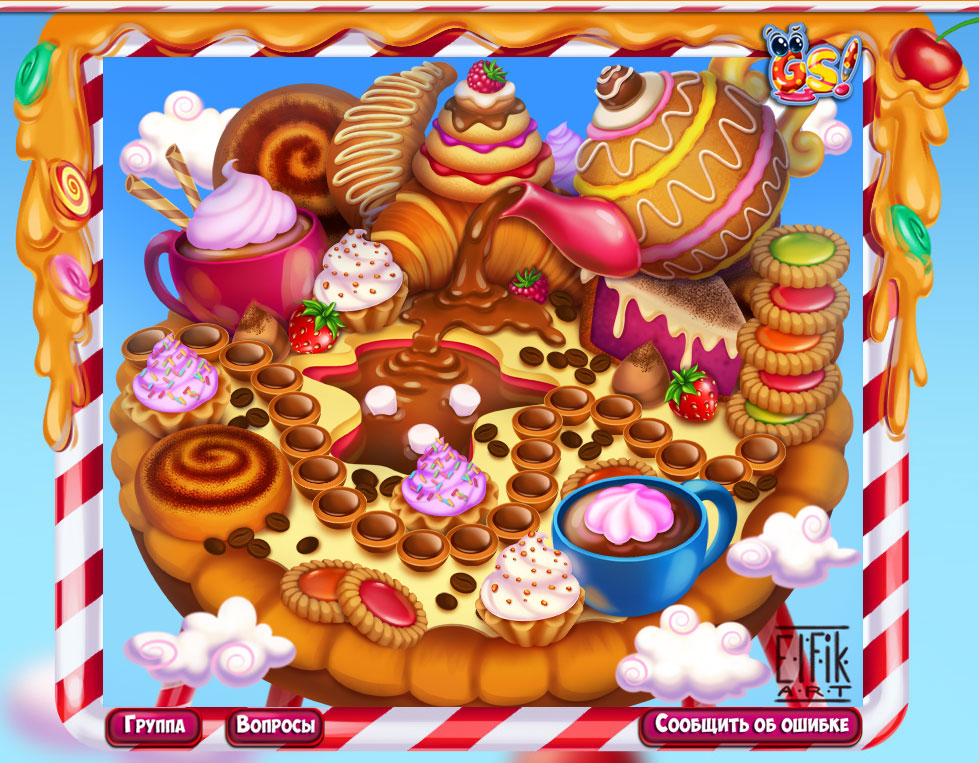 карта для казуальной игры 2