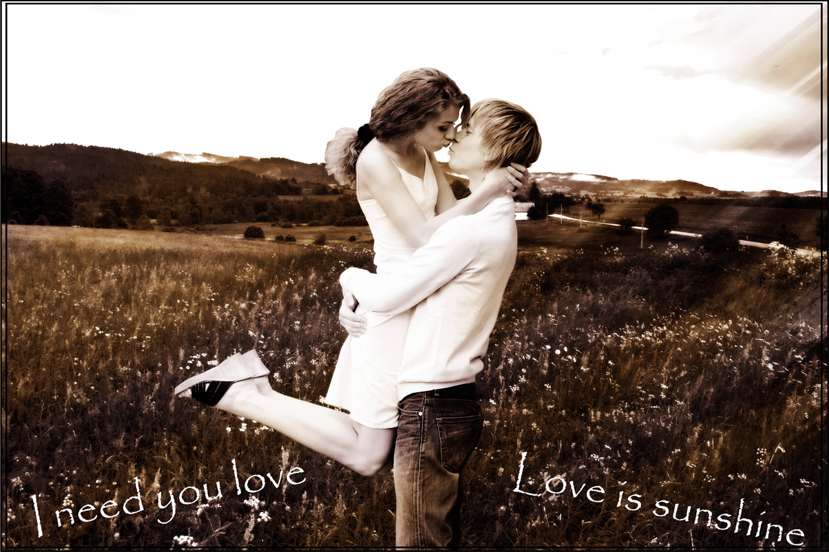 Коллаж "Love is sunshine"