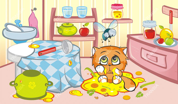 иллюстрация к книге "Котик Ося"