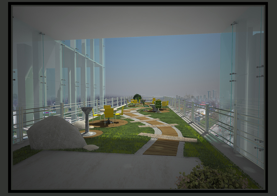 Зона рекриации ресторана "4 сезона " Кутузовский проспект