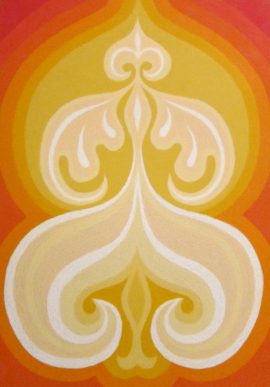 Мировая душа. Жива.  (духовная картина)