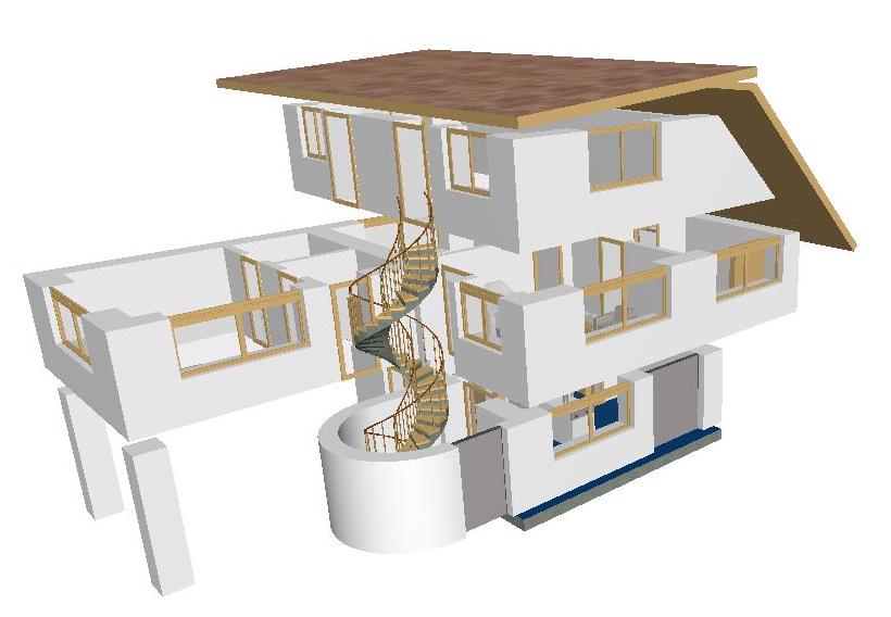 Дом Дача К крыша 11