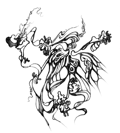 «Птица» графика.