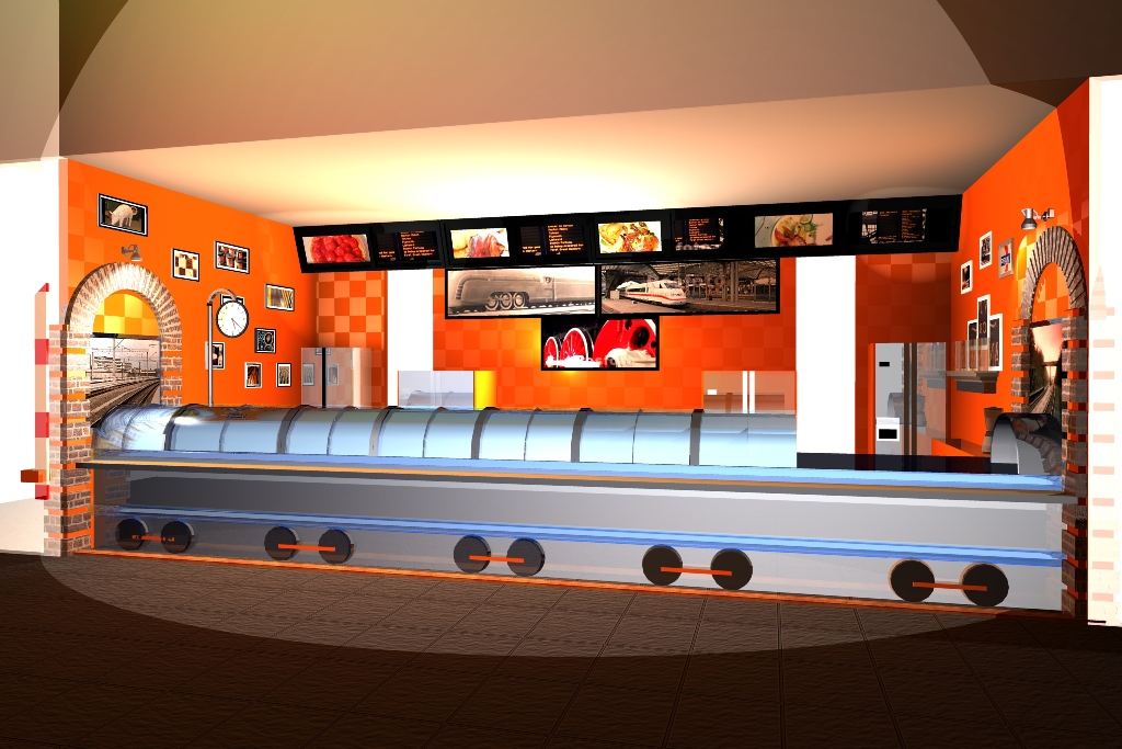 Дизайн фаст фуда "Паста экспресс"