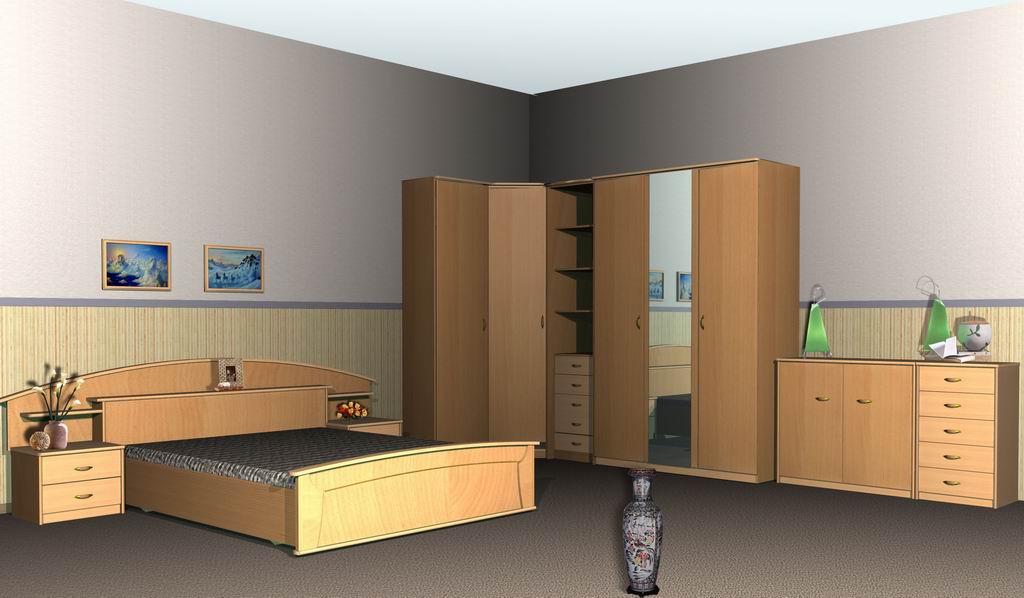 Немецкий стиль - набор мебели "Александра"