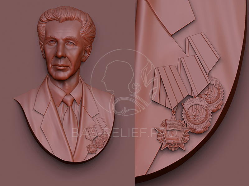 Литье из бронзы барельефа