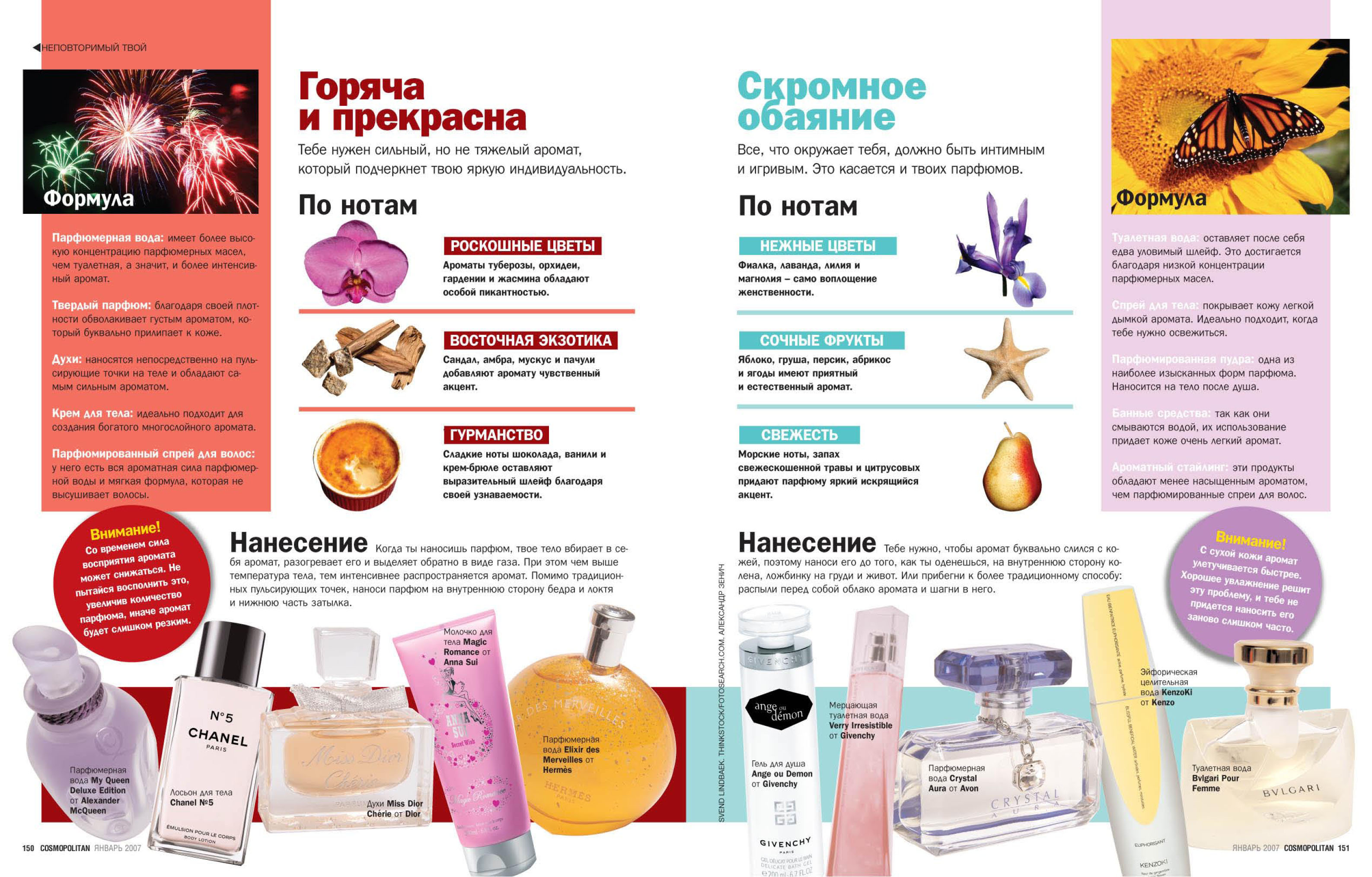 Верстка и дизайн журнала Cosmopolitan