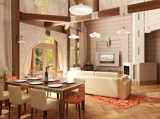 кругами и углами для девушки