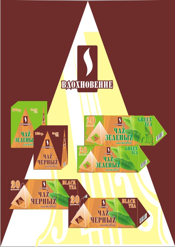 Проект разработки упаковки для чая