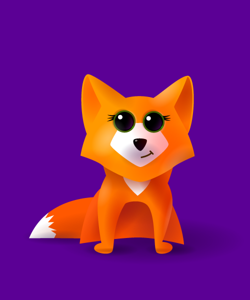 Рисунок лисички