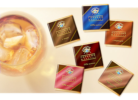 Этикетки для мини-шоколадок "ВК"