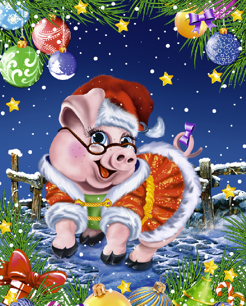 Символ года Свинка