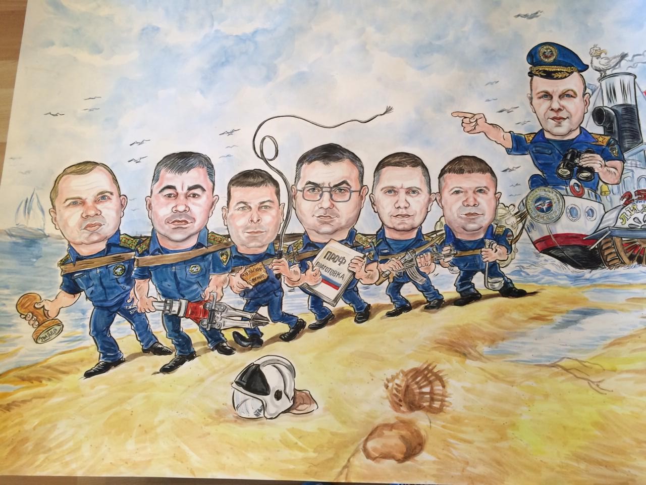 шарж на 23 февраля на 8 марта 