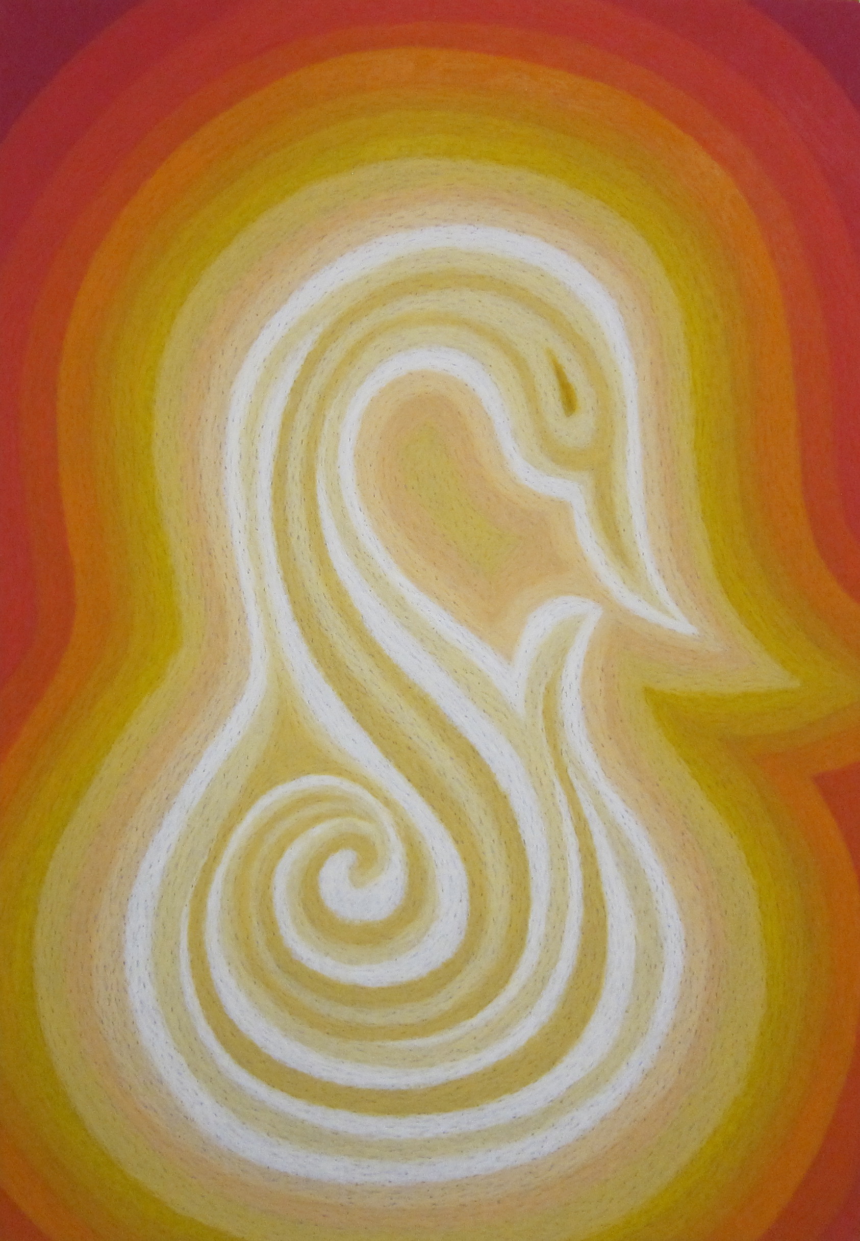 Птица Сва. Макошь.  (духовная картина)