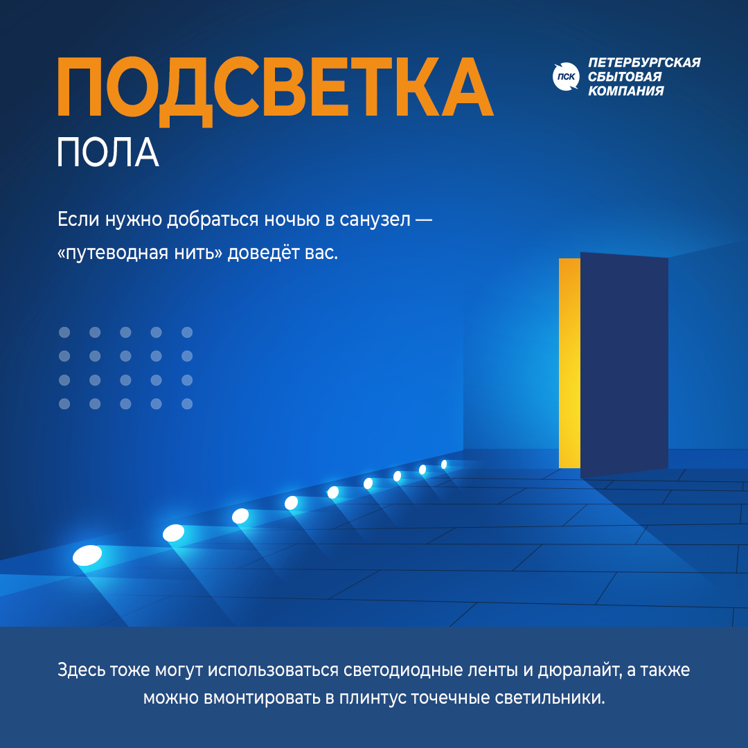 Серия иллюстраций для "Петербургской сбытовой компании"