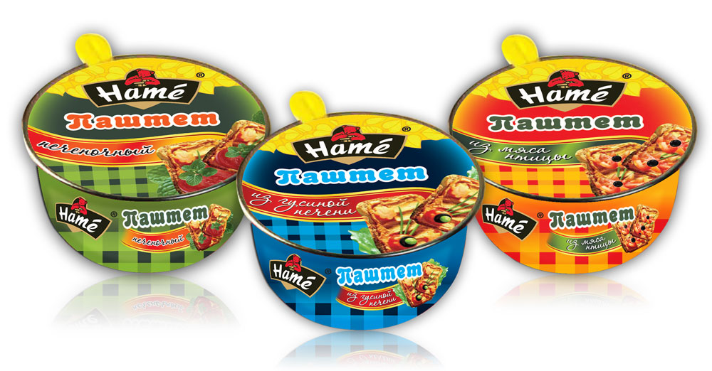 Упаковка для паштета.