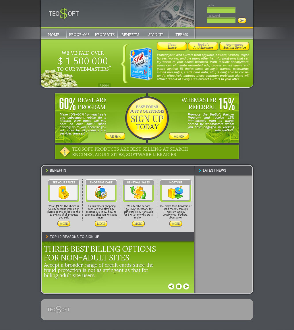 Партнерская программа ТеоКэш