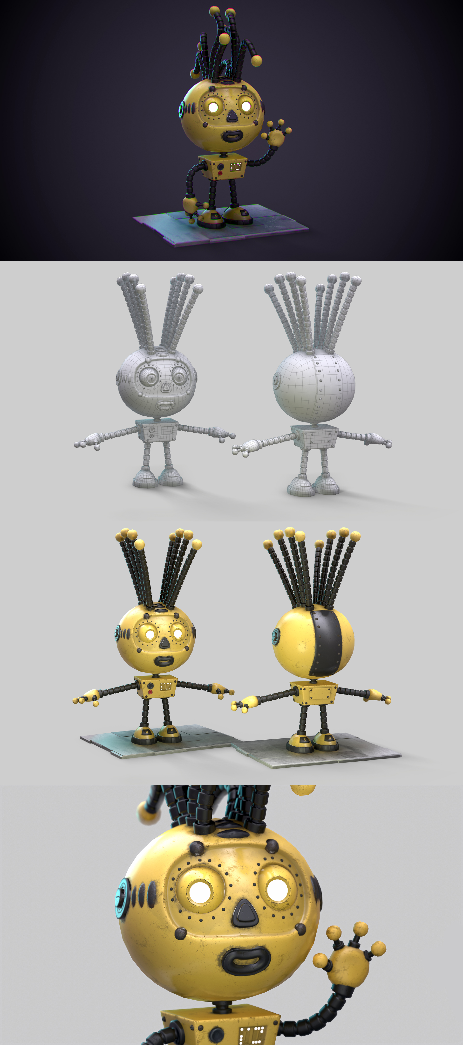 Моделирование персонажа