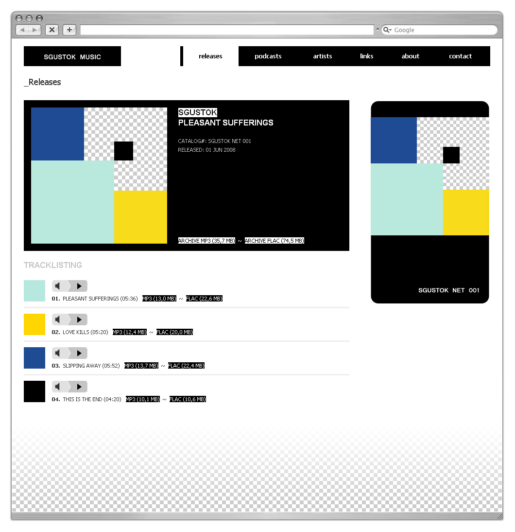 «Sgustok Music» (2008)