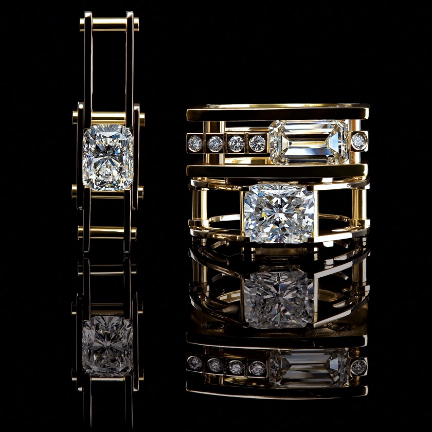 Ювелирная фотосъемка. Изделия с бриллиантами Jewellery Diamonds