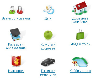 Иконки для «Красноярочка»