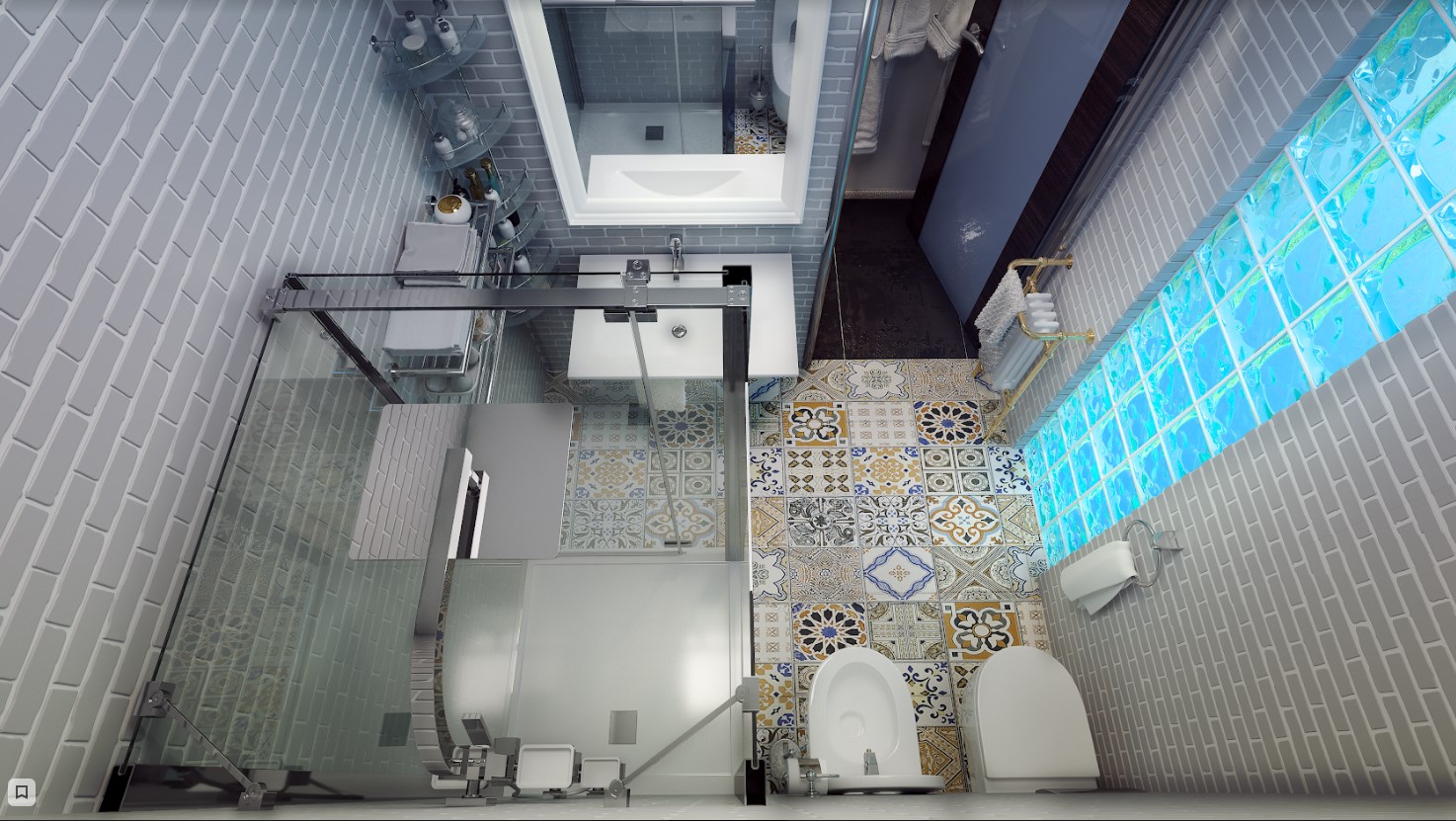 Санузел в частном доме