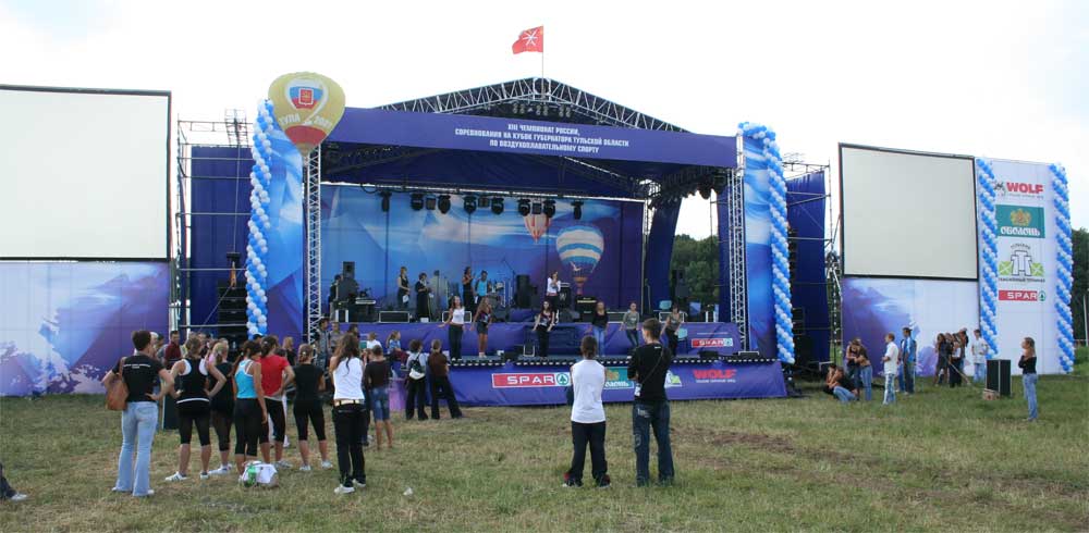 оформление сцены