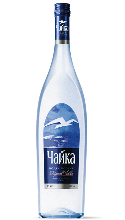 Водка "Чайка". Один из концептов.