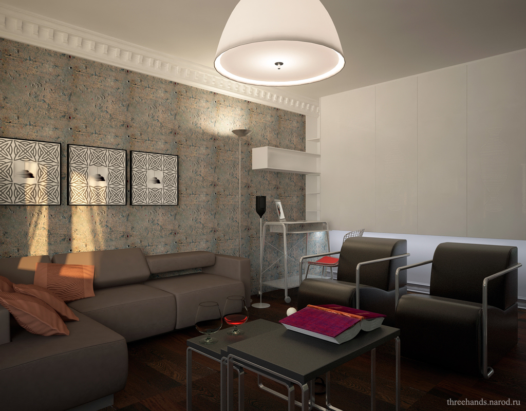 дизайн 1-комнатной квартиры