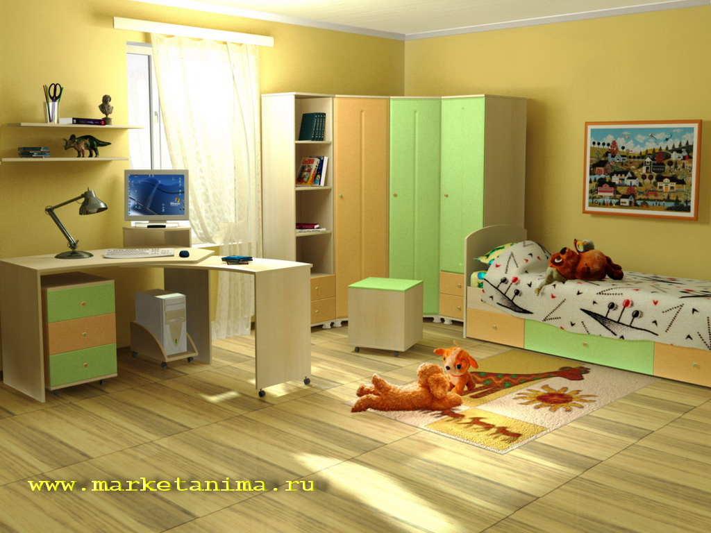 Пример  дизайна интерьера.