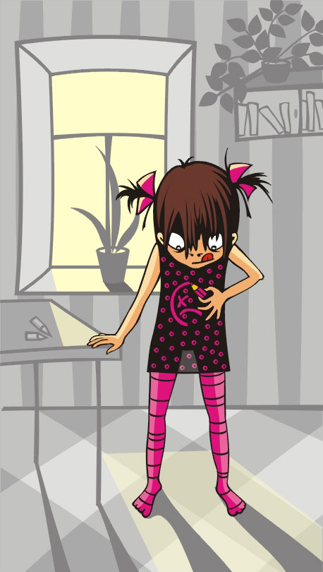 Эмо-девочка