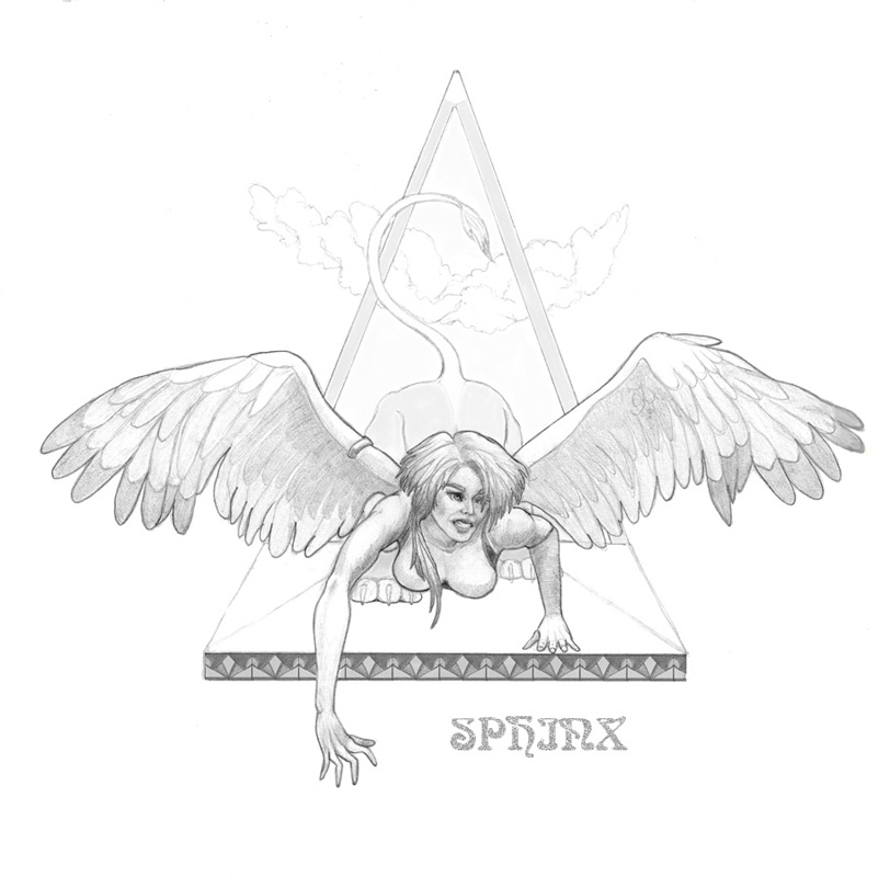 Набросок. Сфинкс.