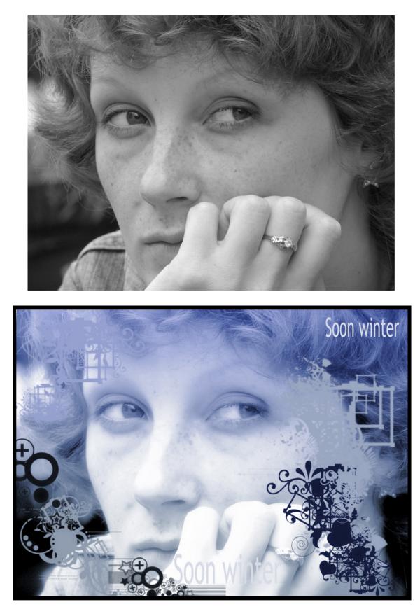 ретуш,монтаж