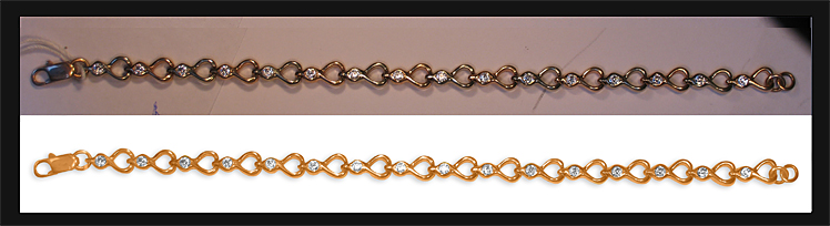 Обработка ювелирных изделий.