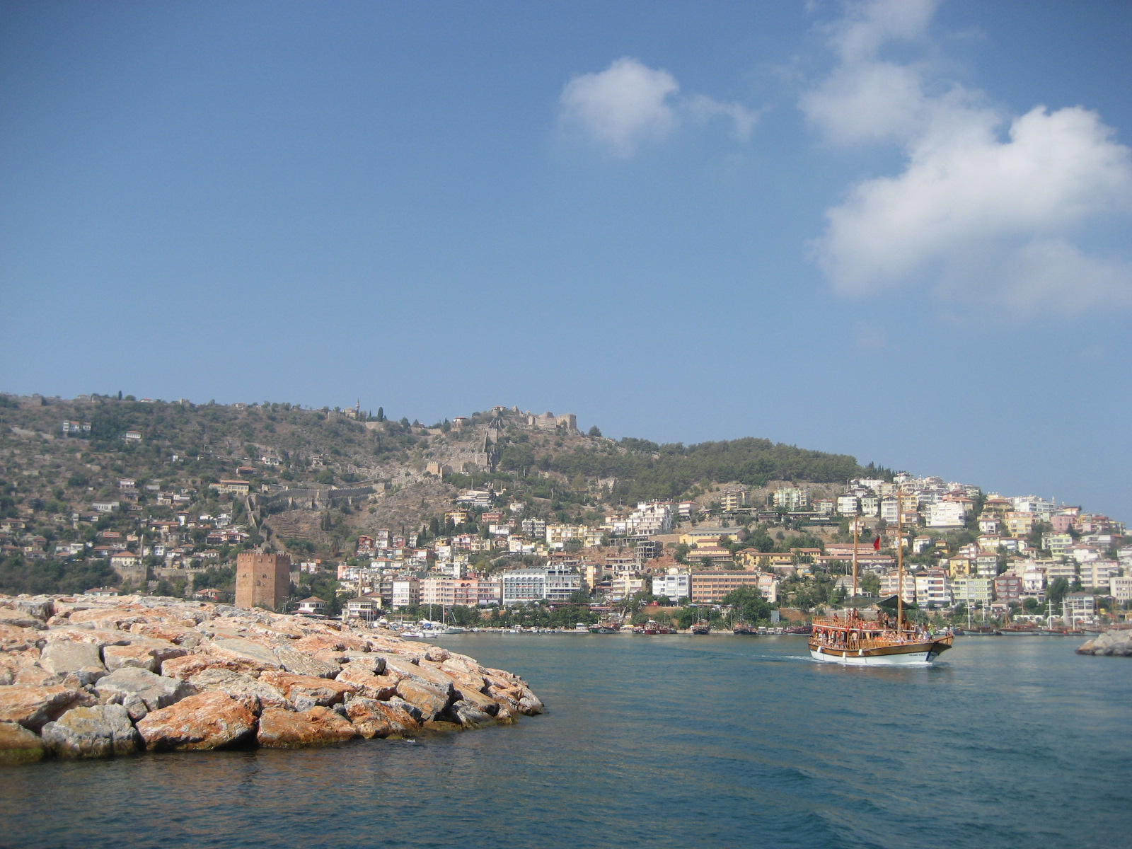 Алания.Вид с моря.