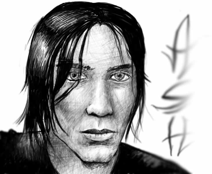 Рисунок 7 (Автопортрет)