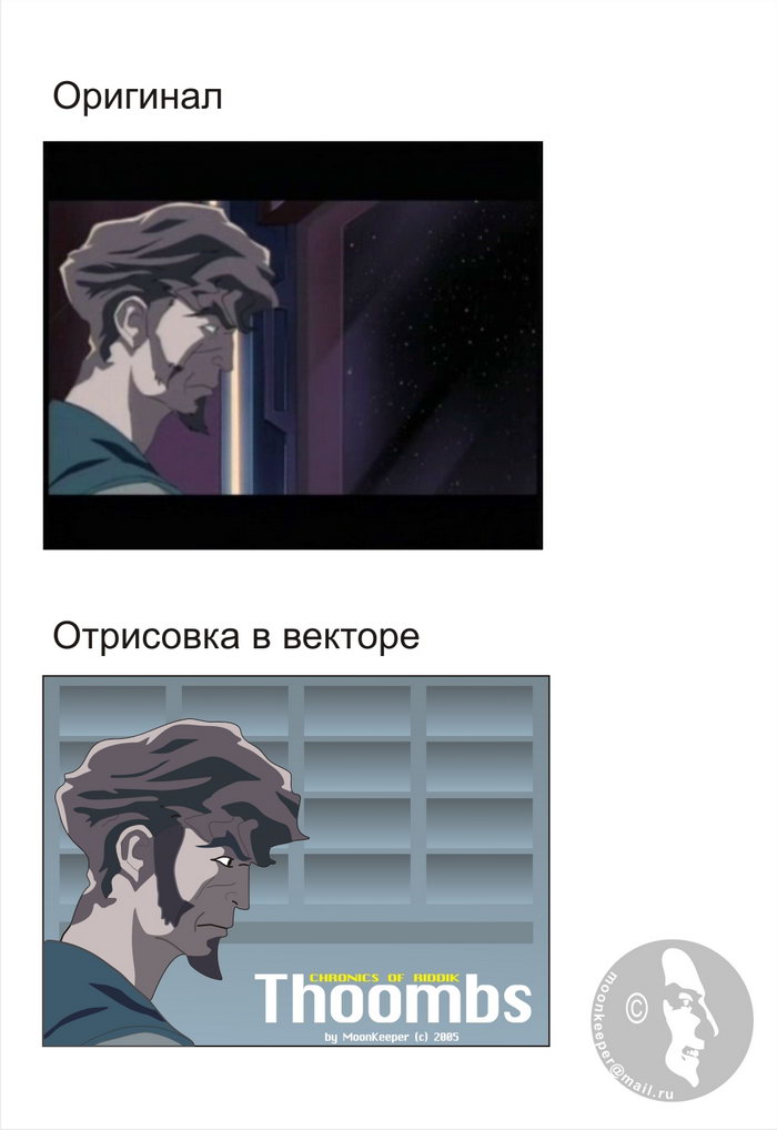 Пример отрисовки персонажа