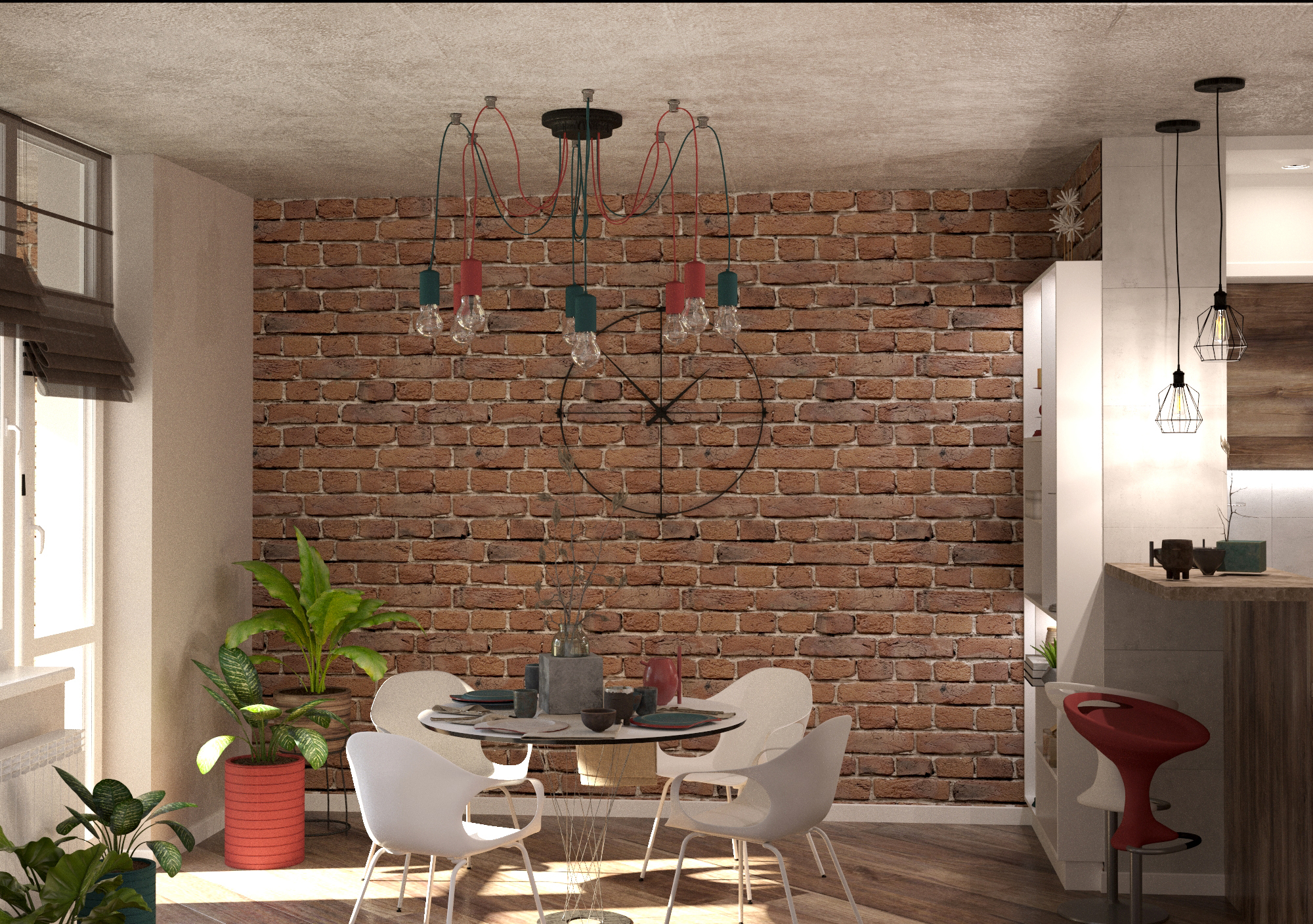 Кухня-столовая 05