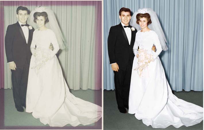 реставрация фотографий