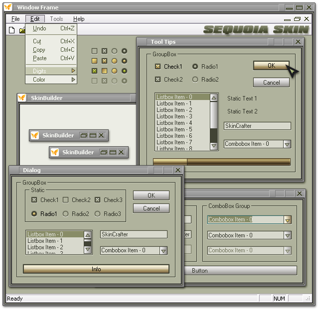 Sequoia. Demo skin set.