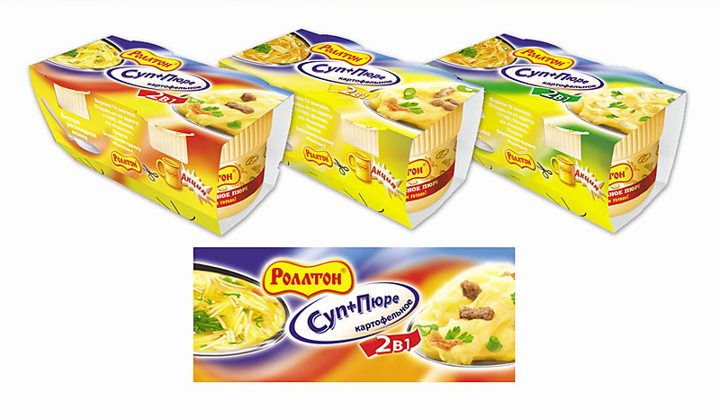 Суп-пюре "Роллтон"