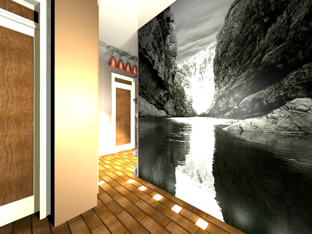 Эскиз прихожей вар 2