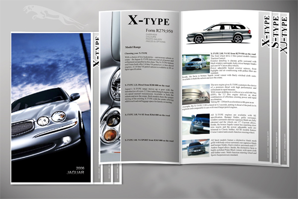 Буклет для автосалона