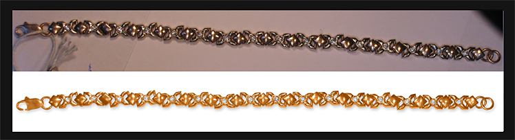 Обработка ювелирных изделий.