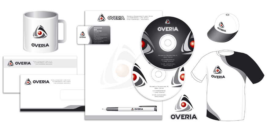 Overia фирменный стиль