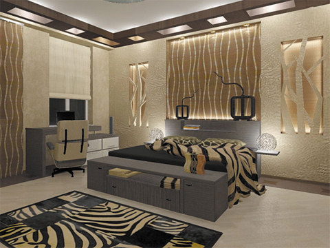 Спальня "Саванна". Mental Ray, 2008