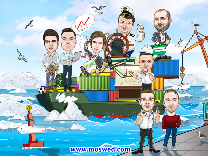 цифровой шаржист