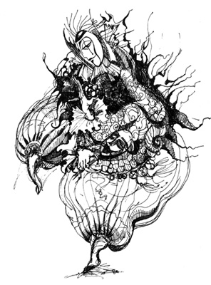 Иллюстрации к книгам "Красный квадрат" и "Арабески&quot