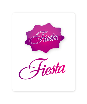 Логотип для event-компании "Fiesta"