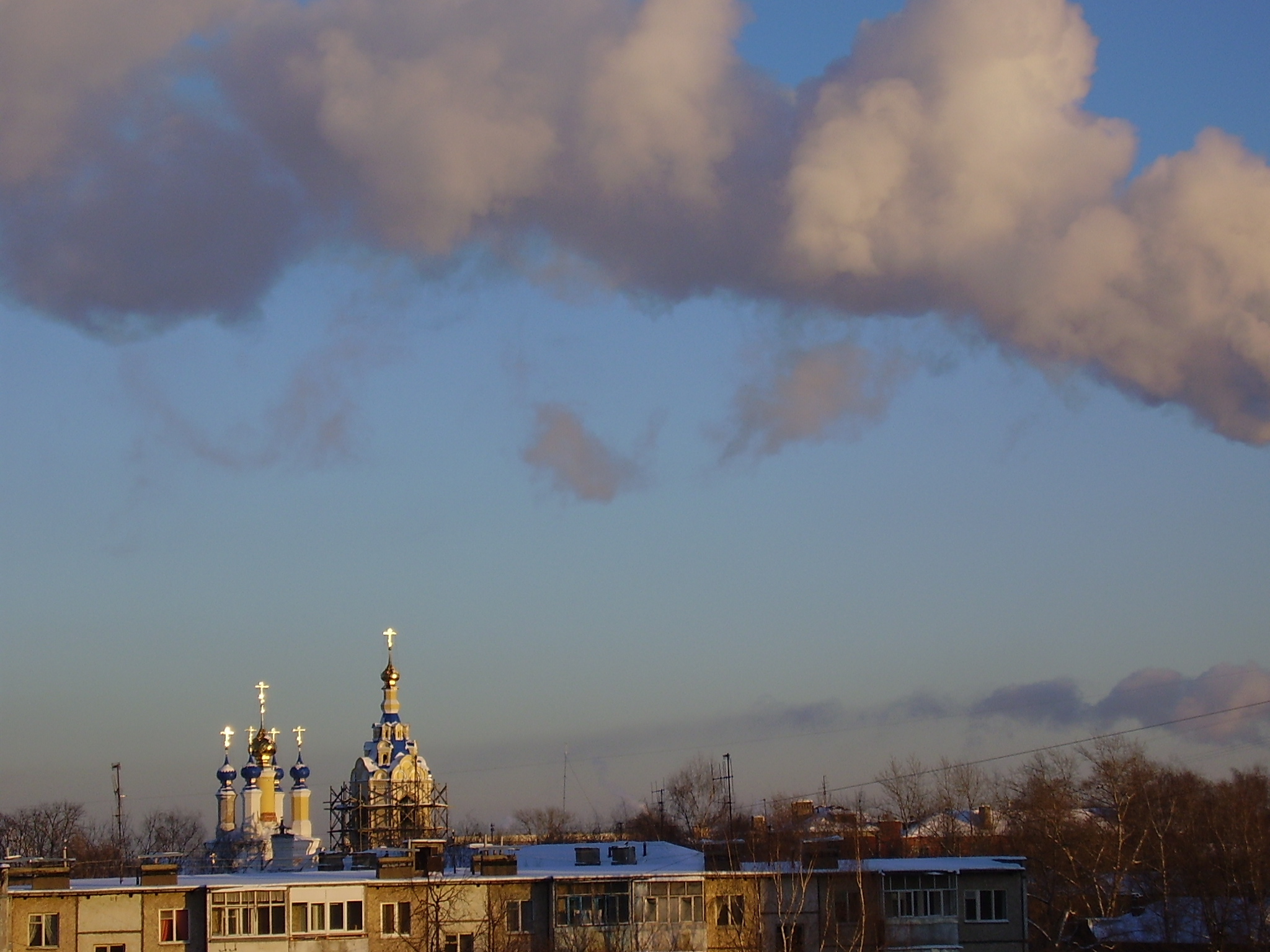 Вид из окна